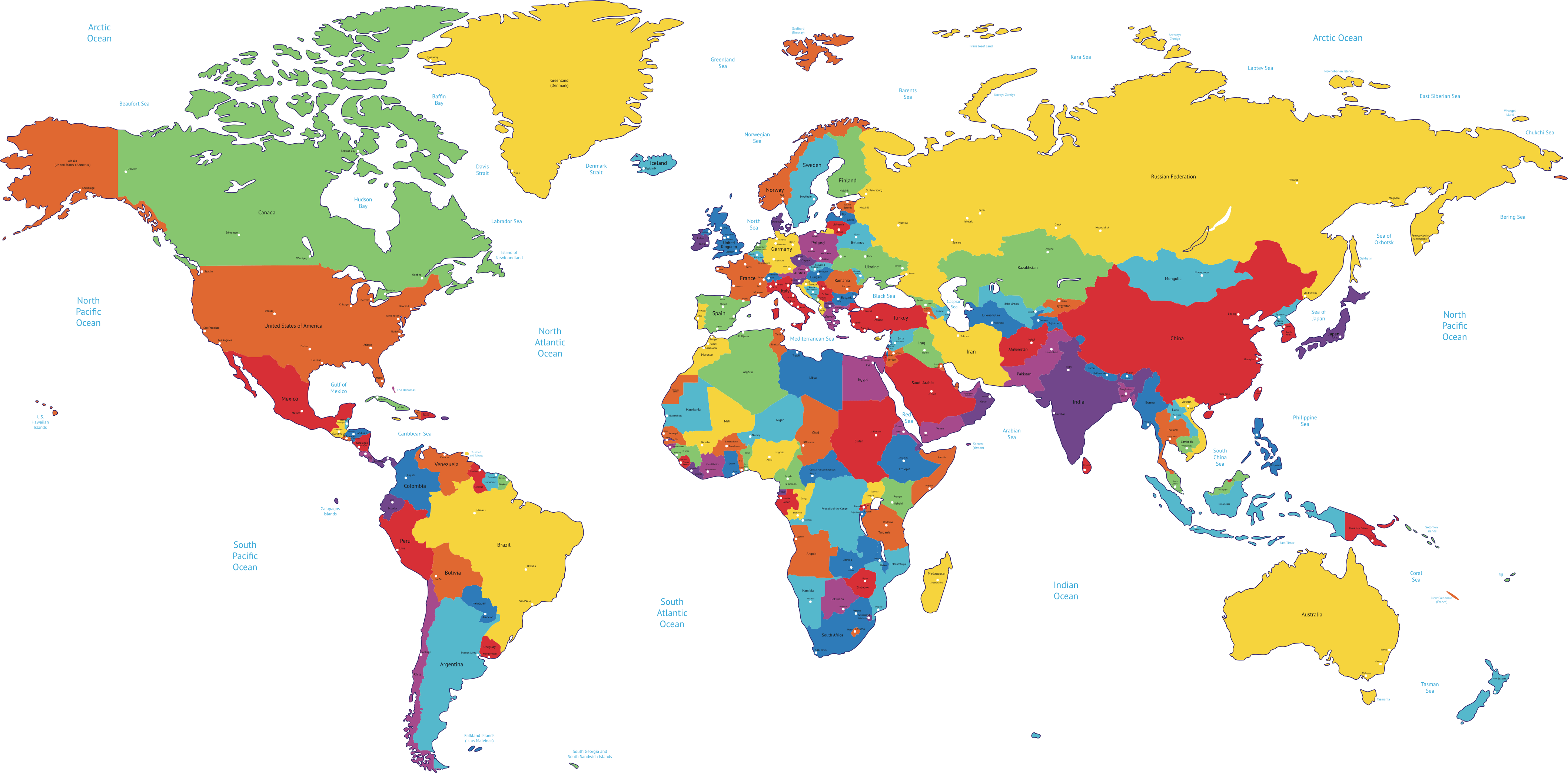 Mapa De Los Continentes Para Imprimir Mapa Mundi Pdfpng Images