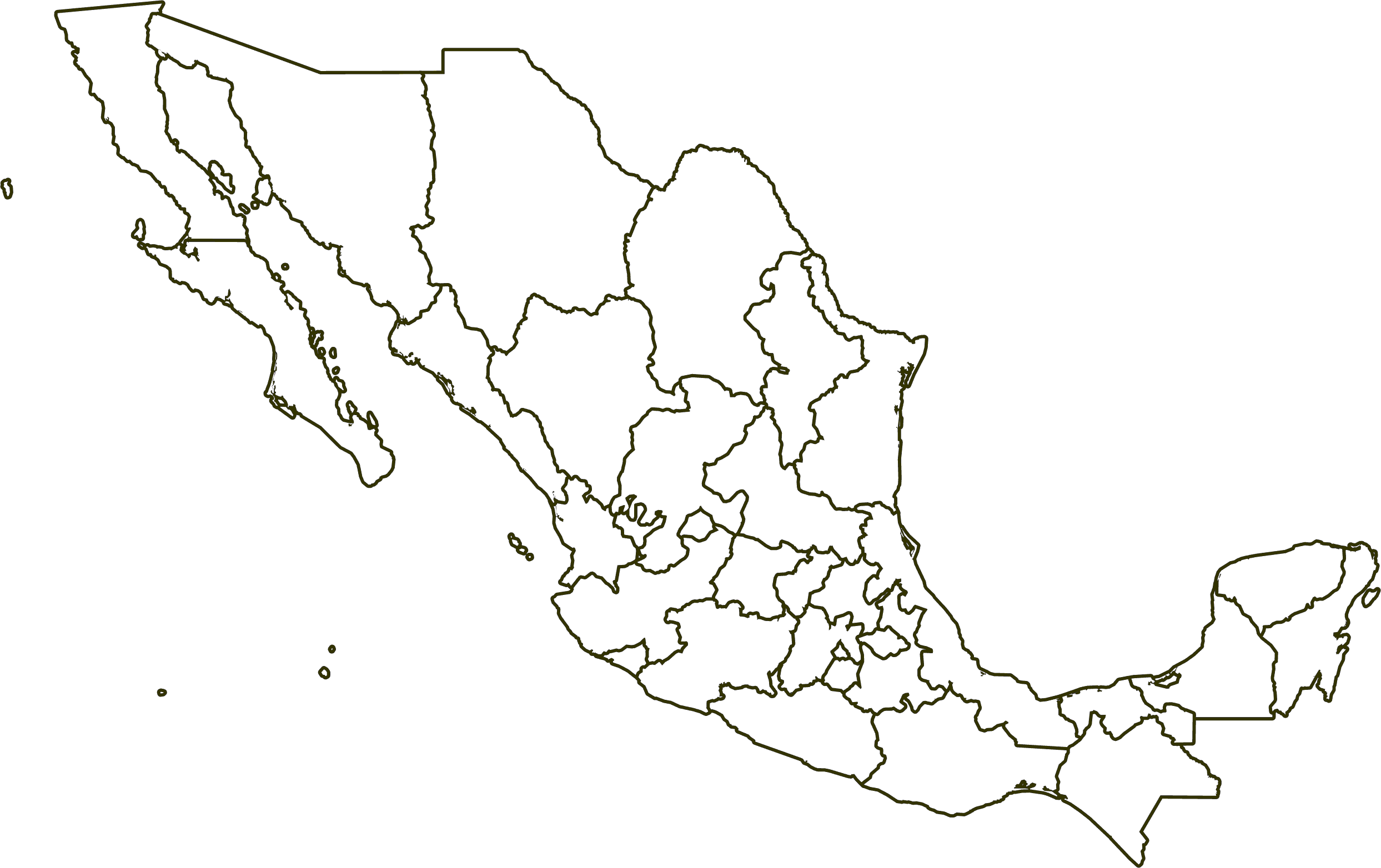República mexicana para colorear
