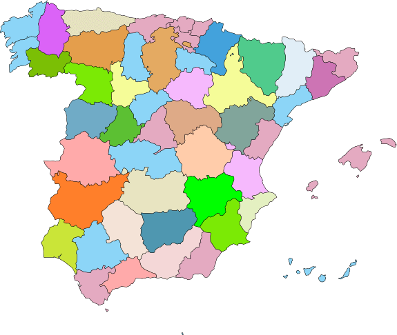Mapa de España
