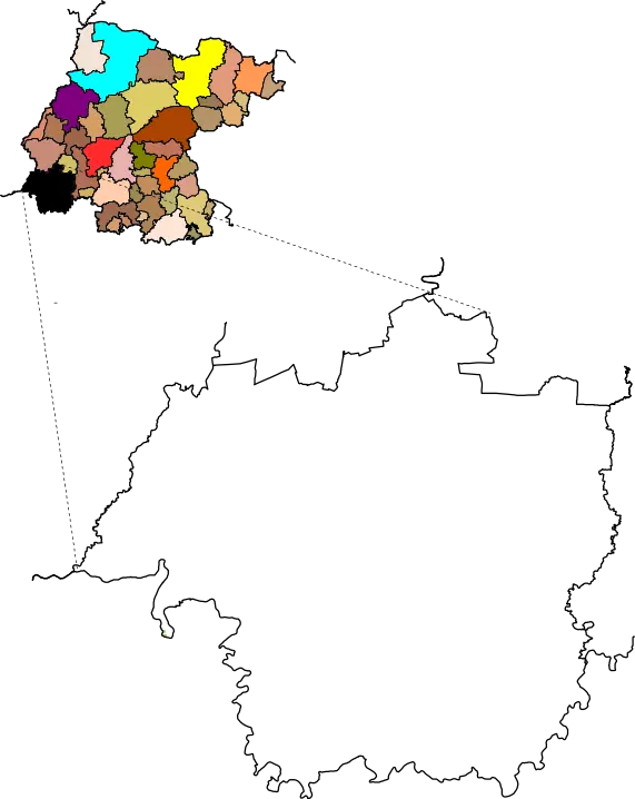 mapa de Pénjamo gto