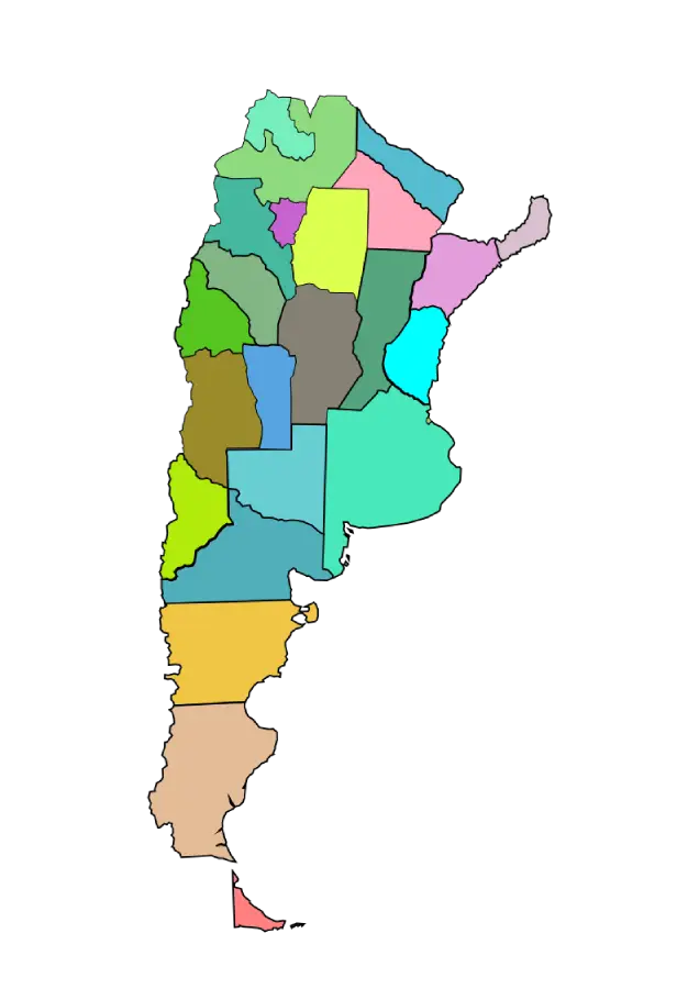 Mapa De Argentina Político Para Imprimir En Pdf Y Png Gratis 7605