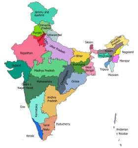 Mapa de India