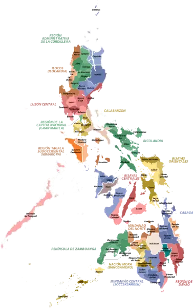 Mapa de Filipinas