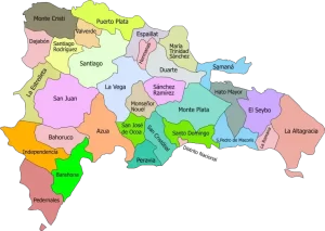 Mapa de República Dominicana