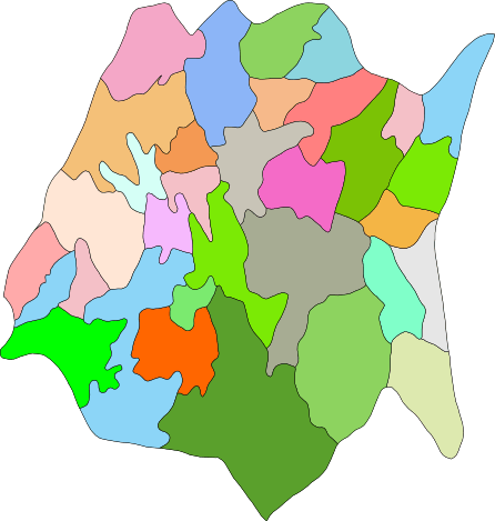 Mapa de Morelos sin nombre