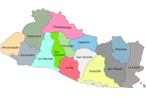 Mapa de El Salvador