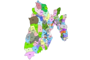 Mapa del Estado de México